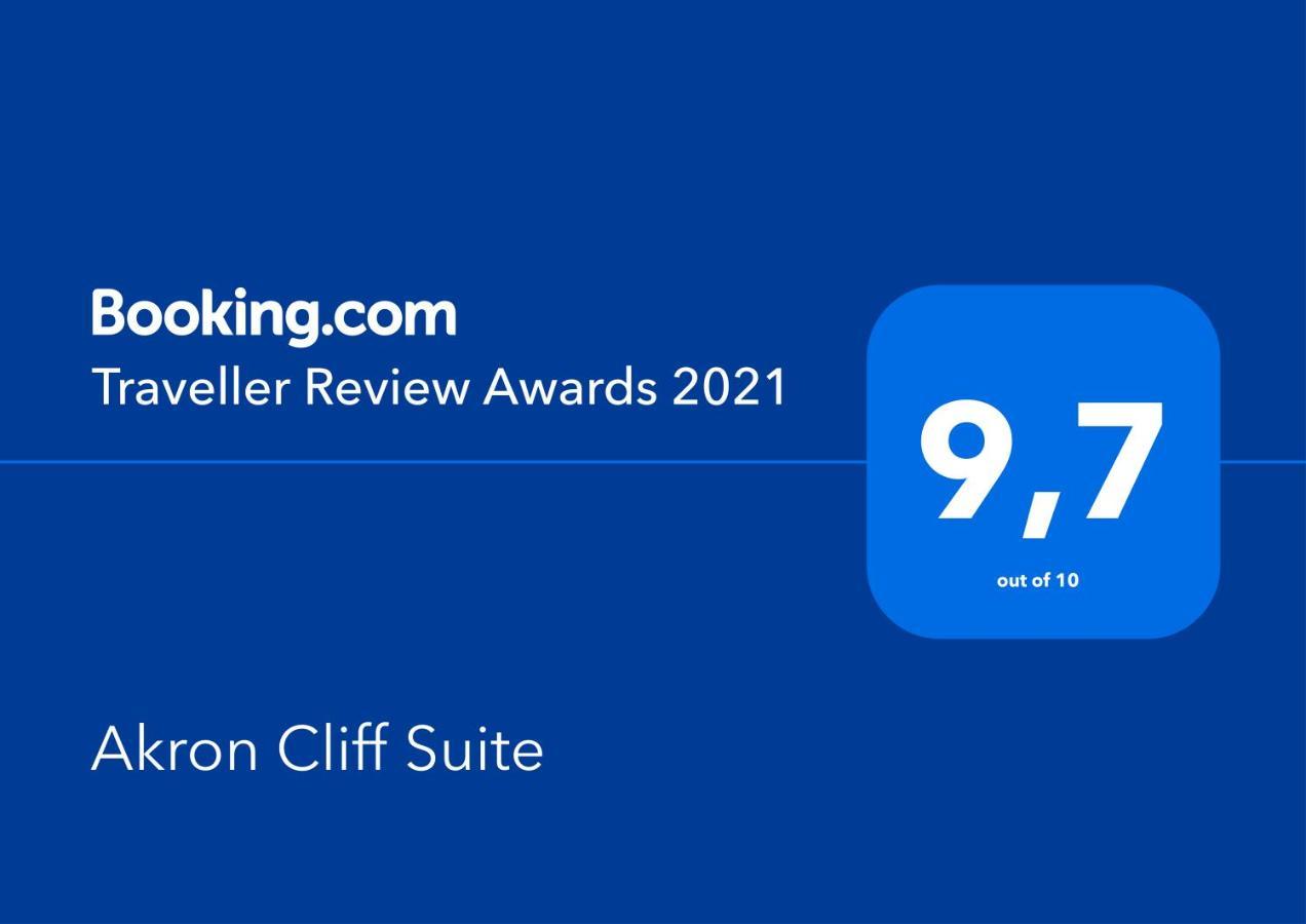 Akron Cliff Suite Fira  Ngoại thất bức ảnh